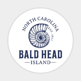 Bald Head Island, NC Summertime Vacationing Seashell Magnet